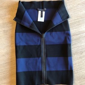 BCBG Maxazria high waisted bandage skirt